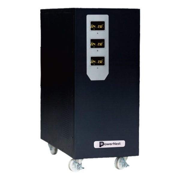 استابلایزر سه فاز سروو موتوری سری Titan Servo | دقت و پایداری صنعتی